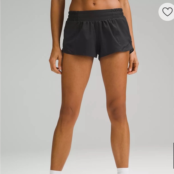 Hotty Hot Low-Rise Lined Short 2.5", Size 2, black - Picture 1 of 2